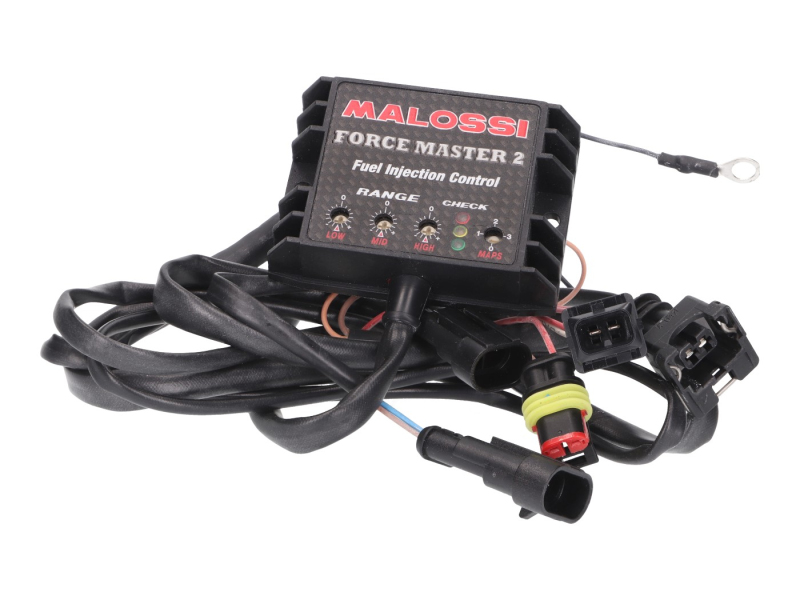 Elektro díly - Vstřikovací modul Malossi Force Master 2 pro Piaggio 125ie 4T 4V Euro3 Výprodej!