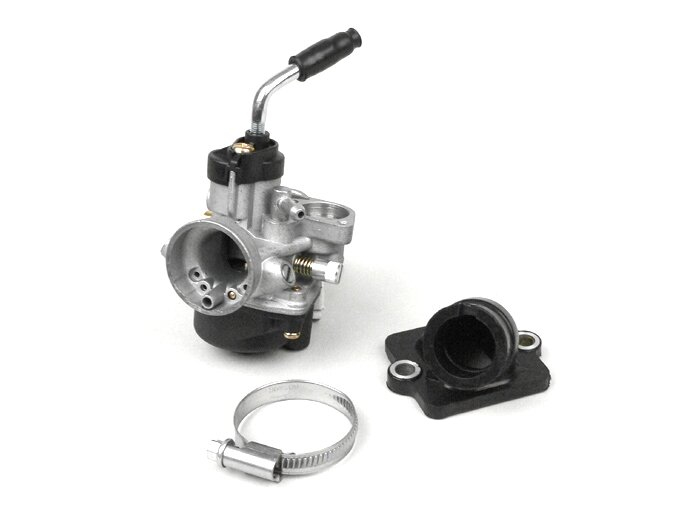 Motor - Karburátorová sada BGM PRO 17,5 mm PHVA – pro Piaggio / Aprilia / Gilera / Derbi (50 ccm 2T)