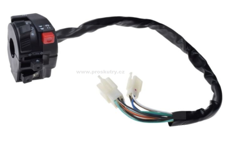 Elektro díly - Skupinový spínač levý pro Shineray, ATV