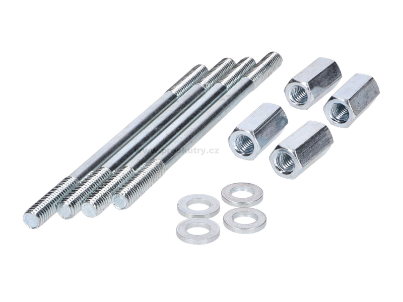 Motor - Sada svorníků válce DMP 12 kusů s dlouhou maticí pro Puch Maxi