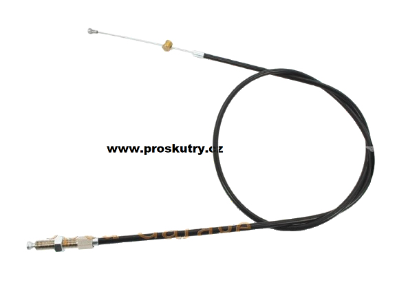 Zrcátka páčky řídítka - Lanko spojky černé 128.6200.2 pro Puch 125 TL, SL, SV 150 TL