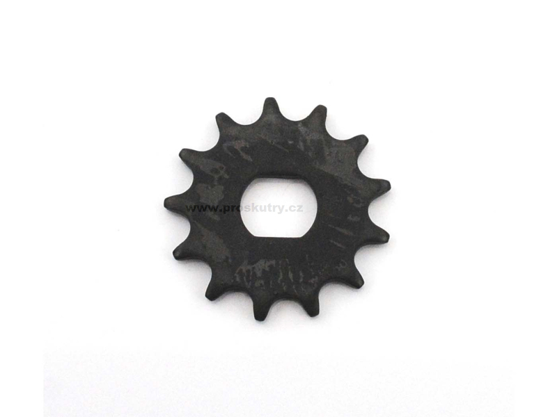 Podvozek tlumiče - Řetězové kolečko Esjot zesílené 13 zubů 19x15 pro Simson KR51/2 Schwalbe, S 51, 70, SR 50, 80, 53, 83