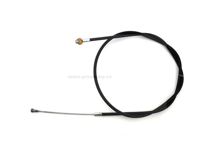 Zrcátka páčky řídítka - Lanko spojky černé kovové pro Simson, Schwalbe KR 51/2