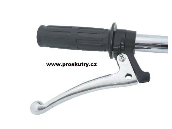 Zrcátka páčky řídítka - Rukojeť plynu s brzdovou páčkou Magura pro Hercules Prima M 4 Automatic