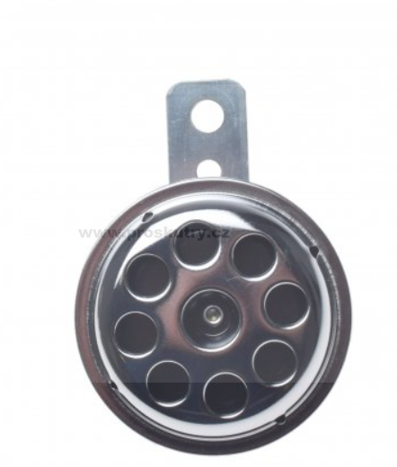 Elektro díly - Houkačka 6V zinkovaná průměr 70mm