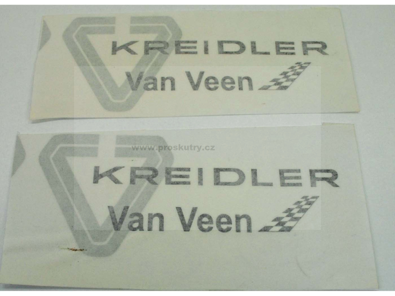 Podvozek tlumiče - Sada samolepek Van Veen kapotáž pro Kreidler Florett RS