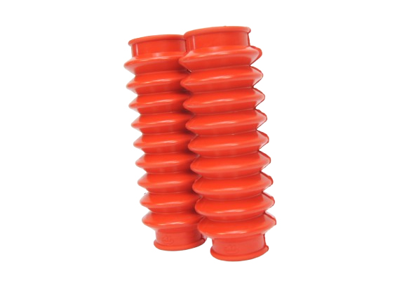 Podvozek tlumiče - Sada červených manžet předních tlumičů pro JAWA 50 Pionýr- 550, 555, 05, 20, 21, 23