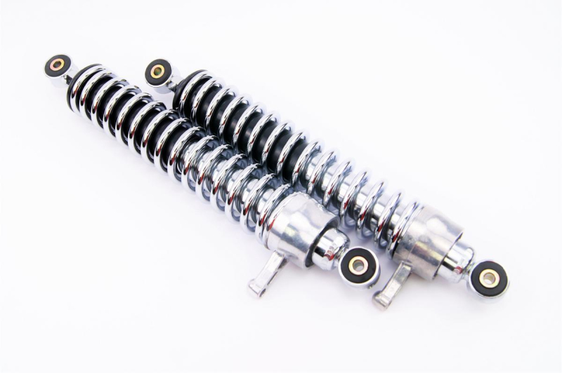 Podvozek tlumiče - Sada zadních tlumičů,chromované pružiny pro SIMSON Enduro