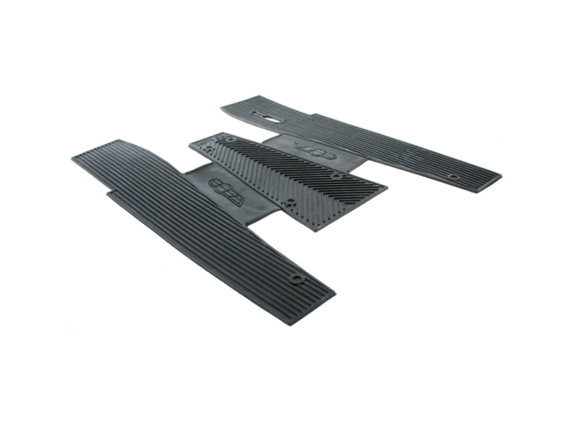 Podvozek tlumiče - Černá podlahová rohož pro Vespa Cosa