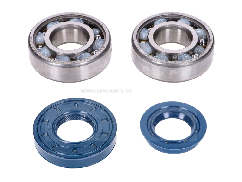 Motor - Sada ložisek klikového hřídele Top Performances 50cc pro Minarelli AM6