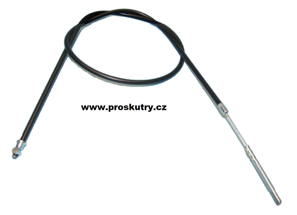 Brzdy - Lanko přední brzdy s miskou JAWA, ČZ