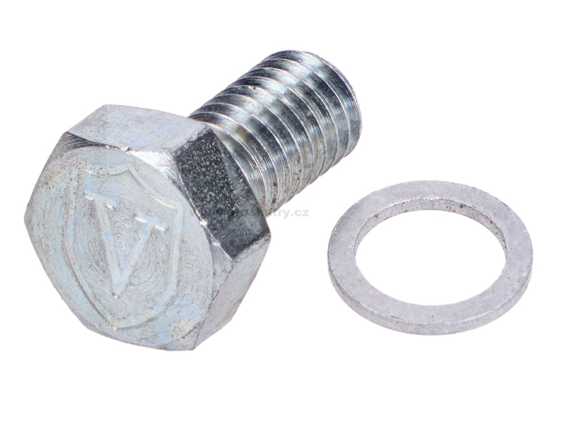 Motor - Vypouštěcí zátka oleje Venandi M6 pro průhledný kryt spojky pro Simson S51, S53, S70, SR50, SR80