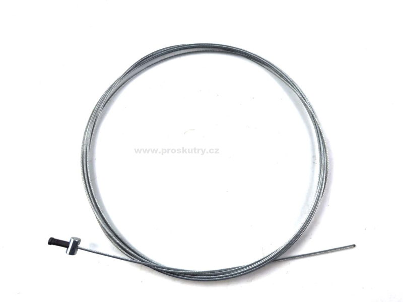 Zrcátka páčky řídítka - Lanko plynu 1,2 mm x 3150 mm, nipl 5,5 mm pro Piaggio, APE MP