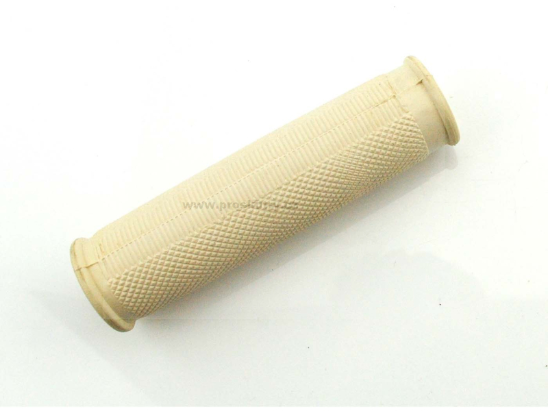 Zrcátka páčky řídítka - Rukojeť řídítek slonovinová 120mm 22mm pro moped, skútr, koloběžku