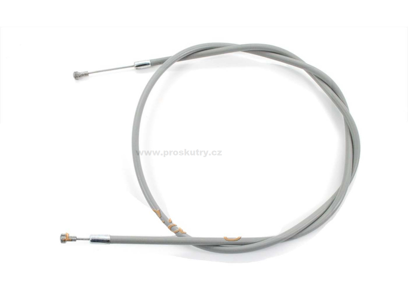 Zrcátka páčky řídítka - Šedé lanko spojky pro Victoria Tory