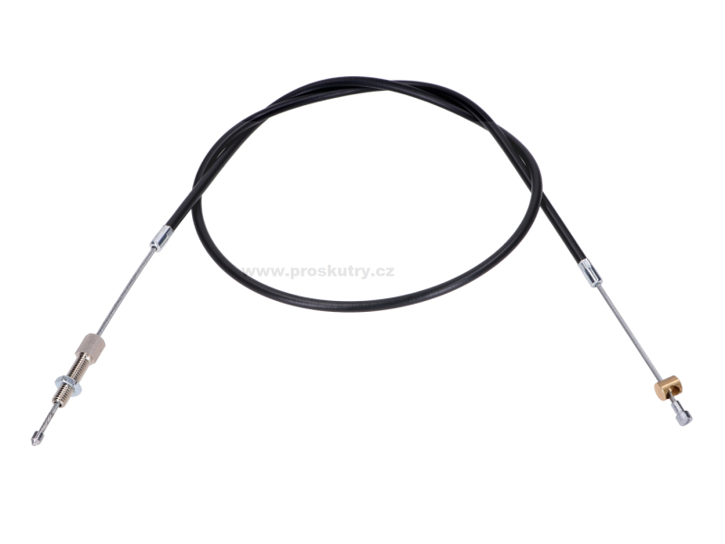 Brzdy - Přední brzdové lanko černé pro Zündapp DB 201, Norma Oldtimer Motorcycle
