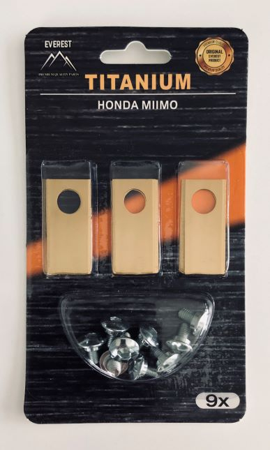 Zahradní technika - NŮŽ ROBOTICKÝCH SEKAČEK HONDA TYTAN - SADA 9 ks EVEREST