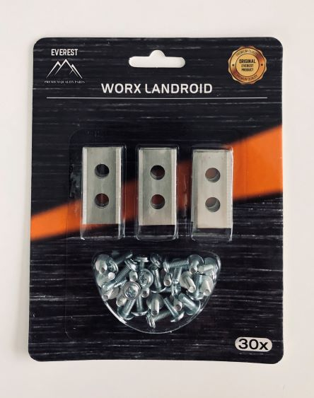 Zahradní technika - NŮŽ ROBOTICKÝCH SEKAČEK WORX NAC - SADA 30 ks EVEREST