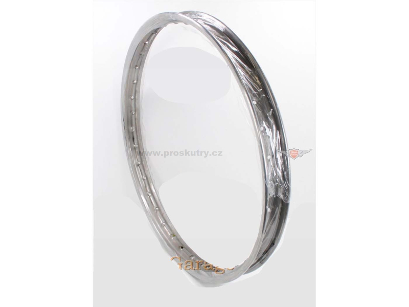 Pneumatiky a kola - Ráfek Blank 1,35 x 19 36 Otvor 5 mm Průměr otvoru pro Zündapp Bergsteiger M 50, Mofa 25 Typ 434, Kreidler, Zündapp, Miele, Göricke, Gritzner, NSU, Her