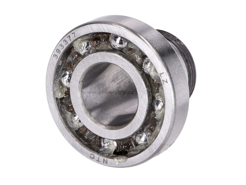 Motor - Ložisko spojky ocelové 35x15x8mm závit M21x1.0 pro Sachs 50/2, 50/3, 50/4, MB, Hercules, Miele, DKW, KTM, Rixe, Gritzner, Göricke
