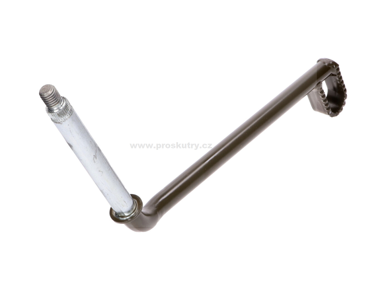 Brzdy - Brzdový pedál ocelový černý pro Hercules K 125 BW V2, 180 (2540-12-305-3752.)