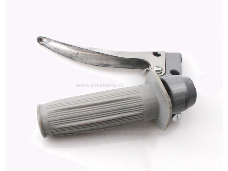 Zrcátka páčky řídítka - Montáž hliníkově šedá 22mm 105mm 26mm pro Zündapp, Kreidler, Hercules, Puch, DKW, KTM, moped, moped
