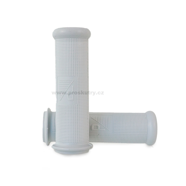 Zrcátka páčky řídítka - Sada šedých rukojetí RMS Classic Piaggio Vespa 50 L-r/125 VMA-VNB 1-2/150 VBA