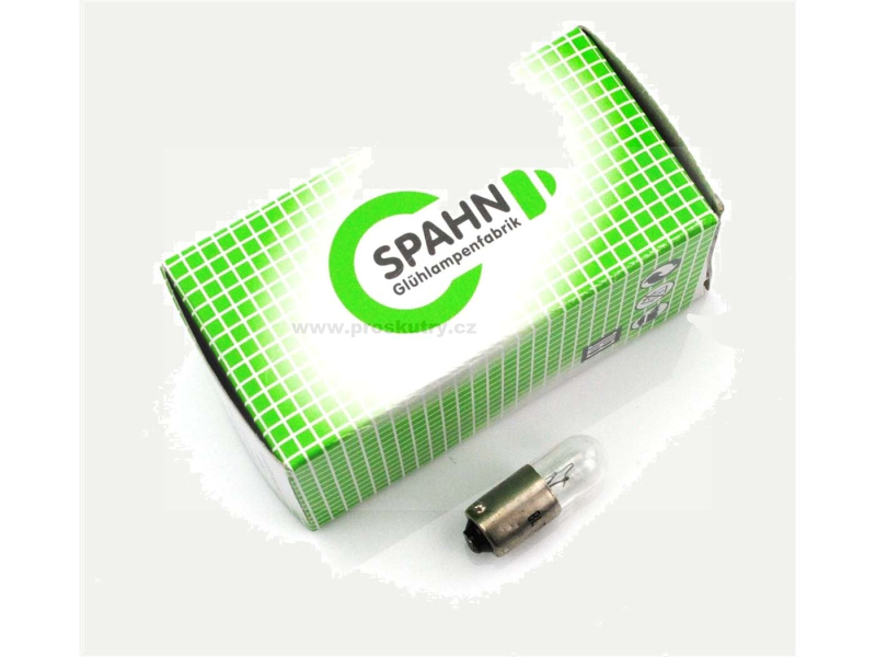 Elektro díly - Žárovka zadního světla 6 V 3 W průměr 9 mm pro moped, skútr, koloběžku