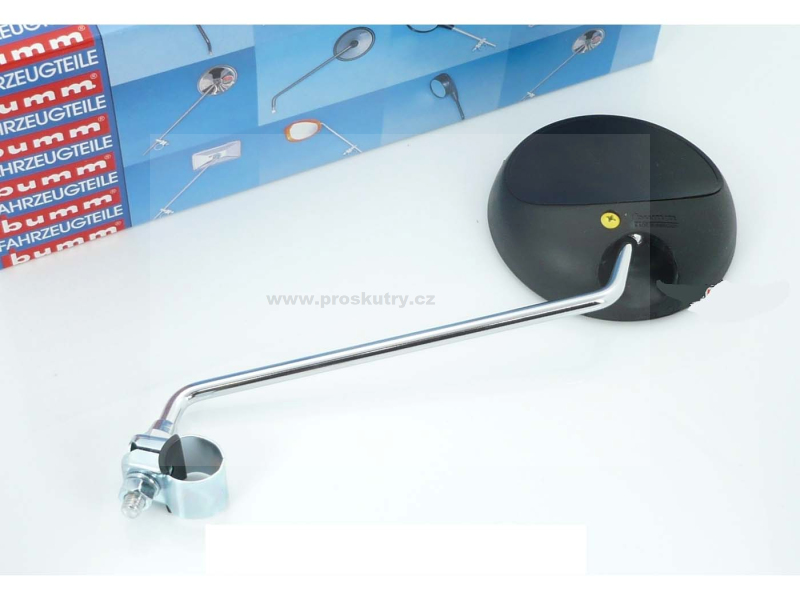 Zrcátka páčky řídítka - Zrcadlo bumm se svorkou plochého skla pro Zündapp, Kreidler, Hercules, DKW, Puch, KTM