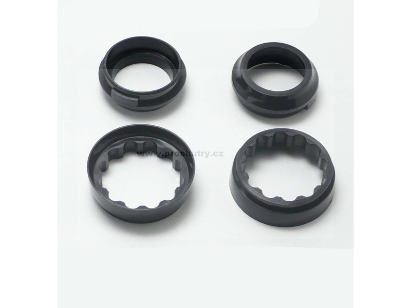 Elektro díly - Pojistný kroužek světlometu, 4 kusy, pro Kreidler Florett RS, RMC, RM (57.06.24 a 57.06.25. )