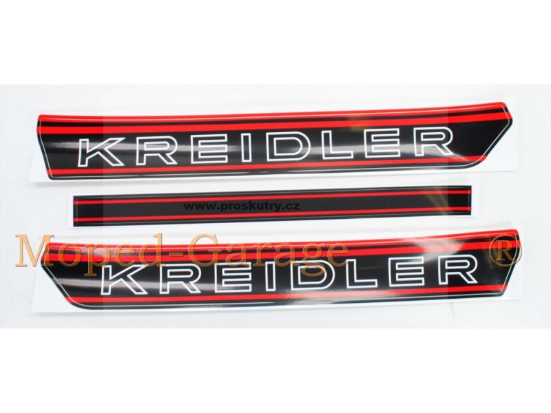 Příslušenství a nářadí - Samolepka na tank Kreidler pro Florett RS, RMC