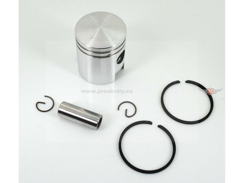 Motor - Sada pístu hliníková 39mm s pístními kroužky a čepem 12mm pro Victoria, Vicky, MS 50, 51