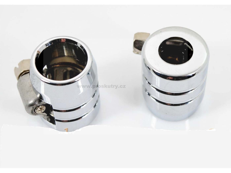 Motor - Svorky na palivové hadice 2 kusy, vnější průměr cca 19 mm, výška 24 mm, pro otvor palivového kohoutu max. 12 mm, 10 mm, 1/4 palce, pro motocykly Zünda