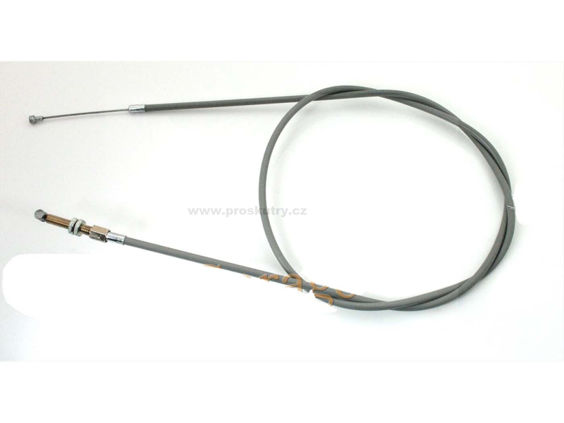 Brzdy - Lanko ruční brzdy 1110mm šedé pro Zündapp, 442, 444