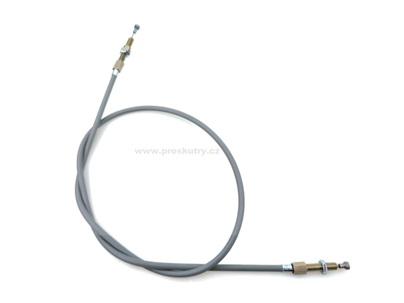 Brzdy - Šedé brzdové lanko pro Zündapp Combinette 423 S