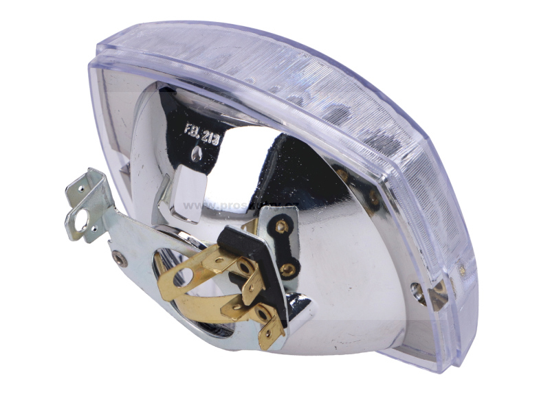 Elektro díly - Přední světlo (parabola) malé pro Piaggio Si, Vespa, Ciao, Citta
