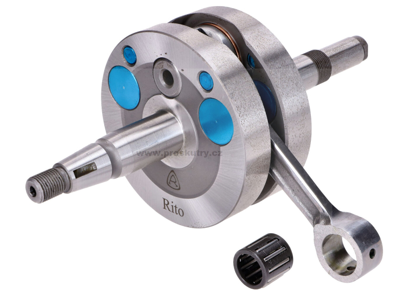 Motor - Kliková hřídel s plným kruhovým pláštěm, Rito 44mm, 2/3/4 rychlostní motor pro Zündapp GTS C 50 Sport