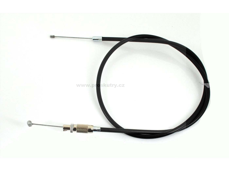 Zrcátka páčky řídítka - Plynové lanko černý kov 434-17.625 pro Zündapp, M 25, typ 434, Bergsteiger (434-17.625. )