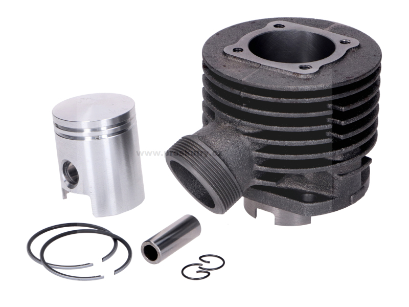 Motor - Válec + pístní sada 60 ccm 41 mm, čep 12 mm – pro Sachs 50/2-4, Hercules, Miele, DKW, Rixe, Gritzner - 0287 118 000
