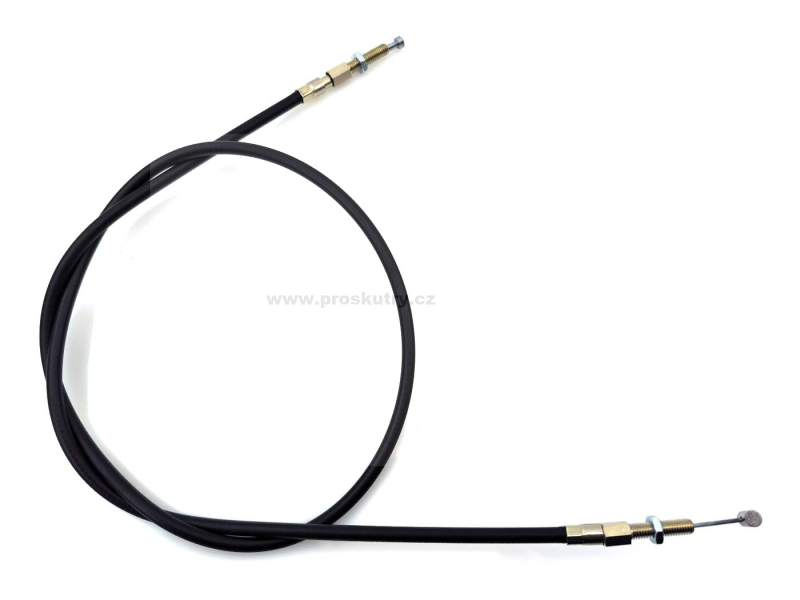 Zrcátka páčky řídítka - Černé lanko spojky pro Zündapp ZD 20, 25, 50, ZX ZL Hai ZS CX 25 X