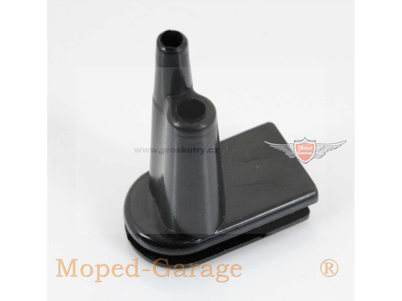 Elektro díly - Černá plastová kabelová průchodka 29 mm pro Zündapp, R 50, CS 25, Hai, CX, ZX, GTS C 50 Sport, ZD