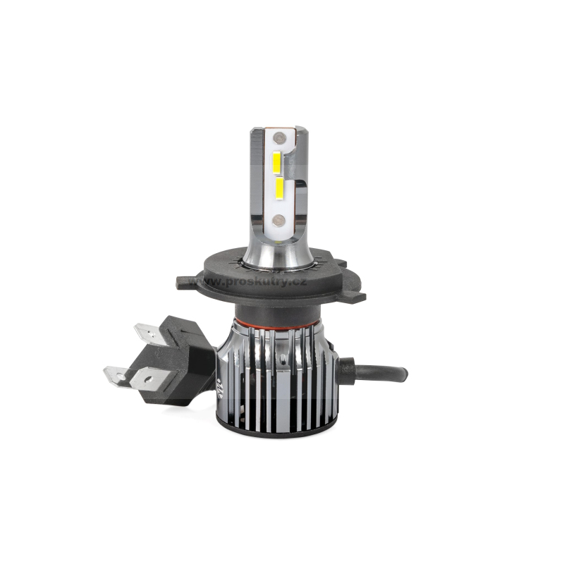 Elektro díly - Sada LED žárovek M-TECH H4 12/24V 50W