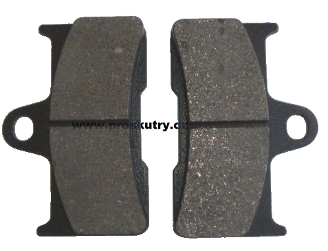 Brzdy - Brzdové destičky zadní CF MOTO, Journeyman Gladiator,Goes