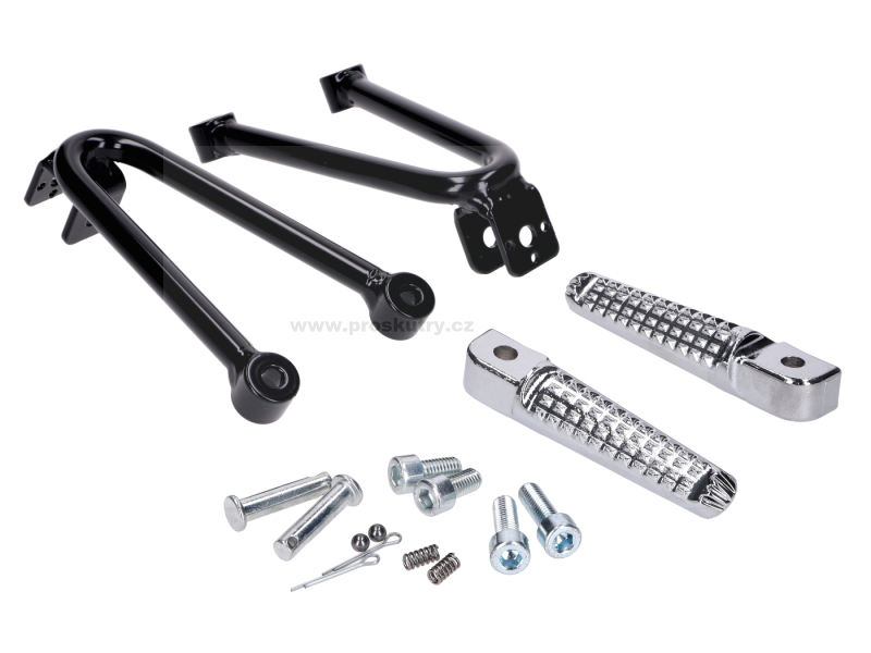 Podvozek tlumiče - Sada zadních stupaček s montážním materiálem pro Beta RR 50