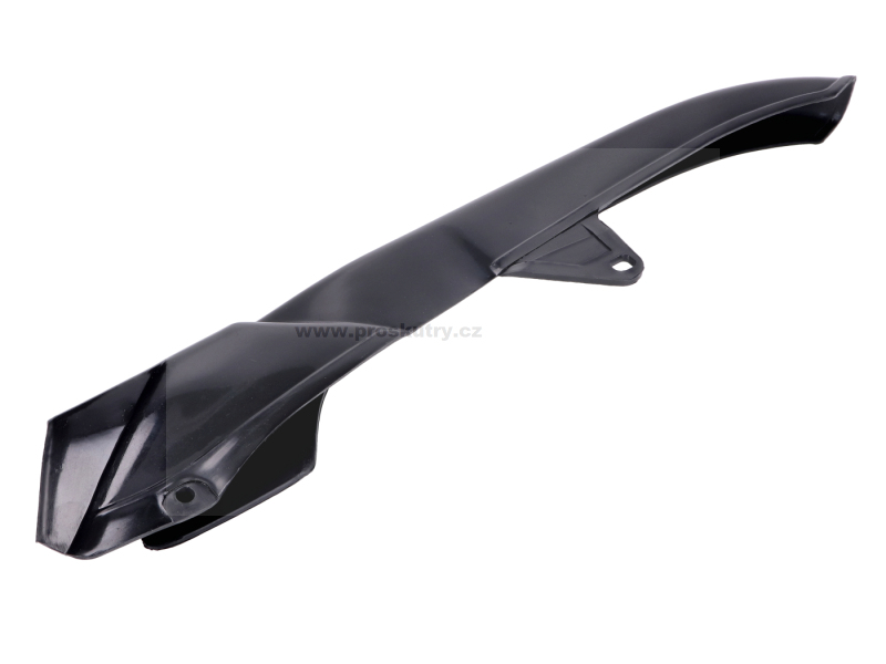 Podvozek tlumiče - Kryt řetězu černý, stará verze, pro Yamaha DT 50 MX 5J0-22311-00