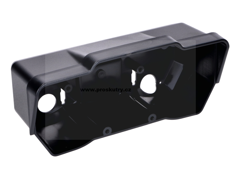 Podvozek tlumiče - Černé pouzdro tachometru pro Zündapp KS 50, GTS 50, CS 25/50, CX 25/50, Hai 448-16.152 / Z448-16.152