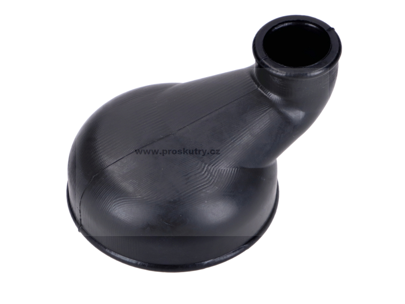 Motor - Guma sání pro karburátor Bing, kulatá 19mm/54mm, černá, pro Puch MS, VS, DS, MV