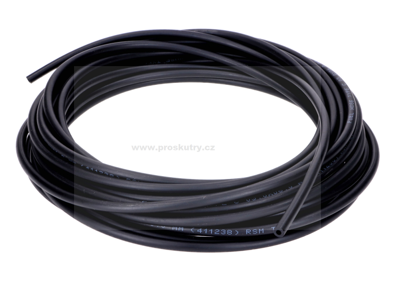 Motor - Palivová hadička na benzín / olej – 3×6 mm (10 m, černá)