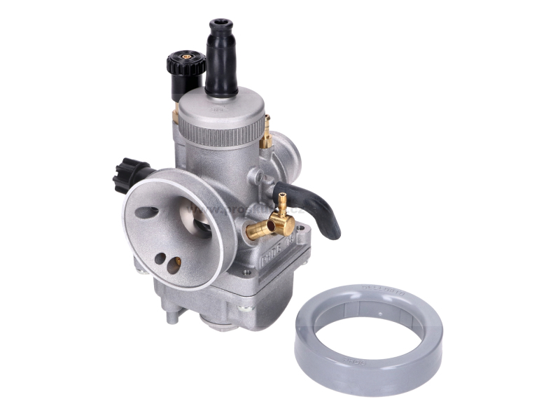 Motor - Karburátor Dellorto PHDG 19 AN, směšovací trubice s otvory