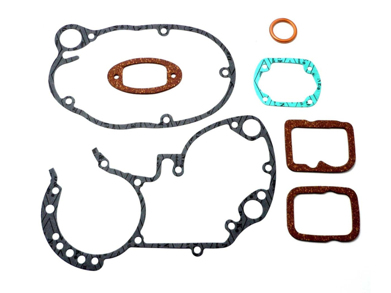Motor - Sada těsnění motoru pro Sachs 50 s 2/3/4, Hercules, KTM, DKW, Miele, Göricke, Gritzner 50ccm